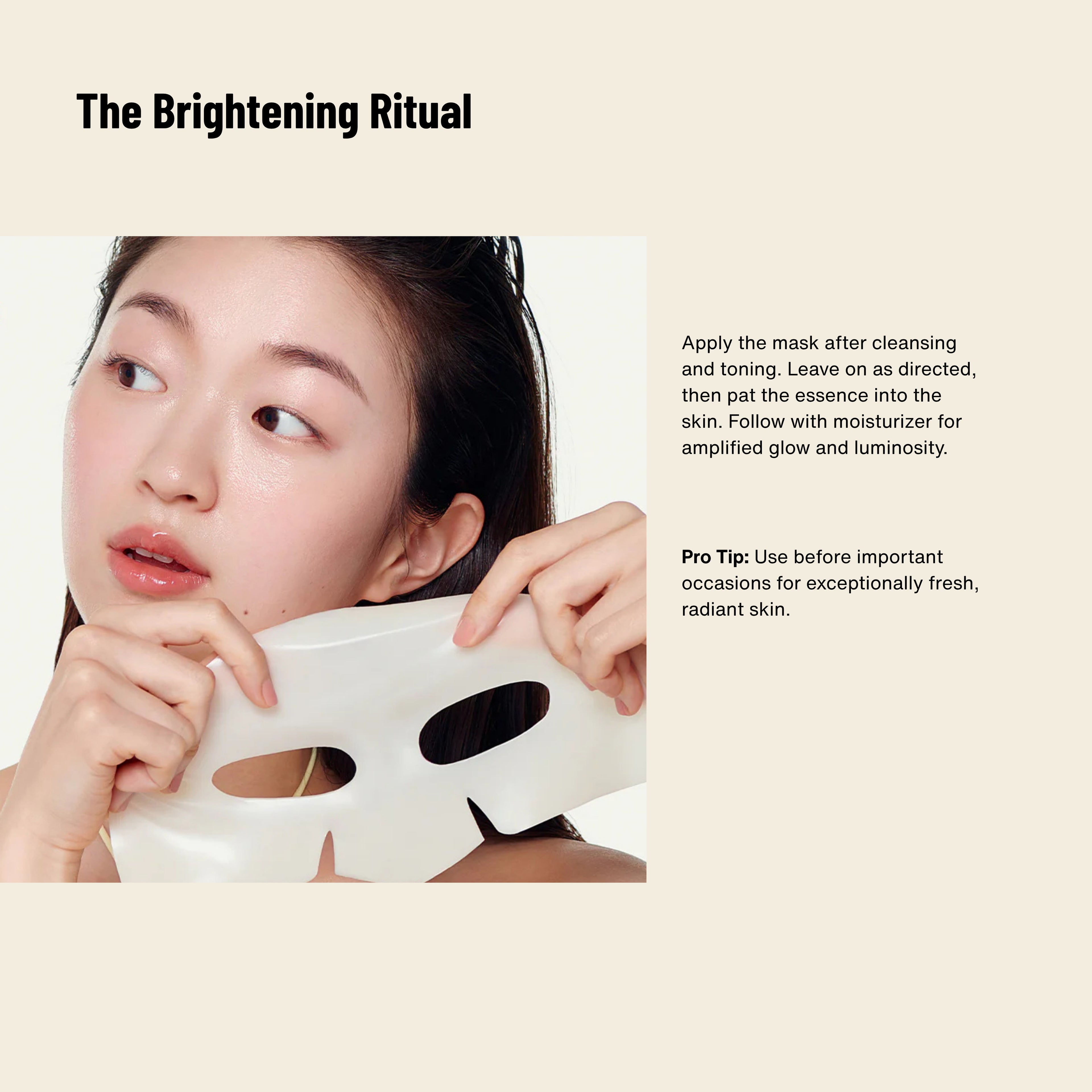 (4 PCS) Biodance Radiant Vita Niacinamide Real Deep Mask