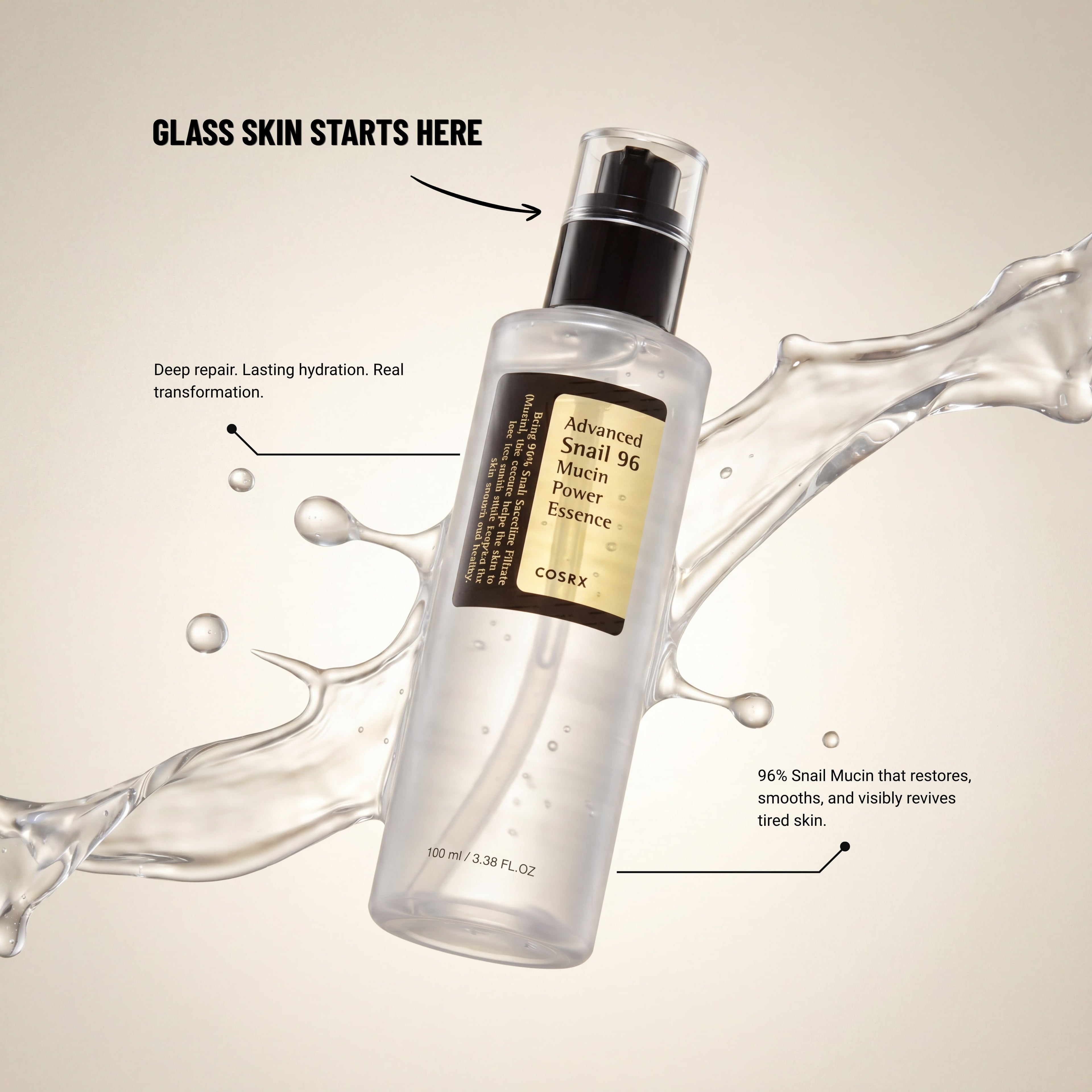 COSRX Advanced Snail 96 Mucin Power Essence Trio