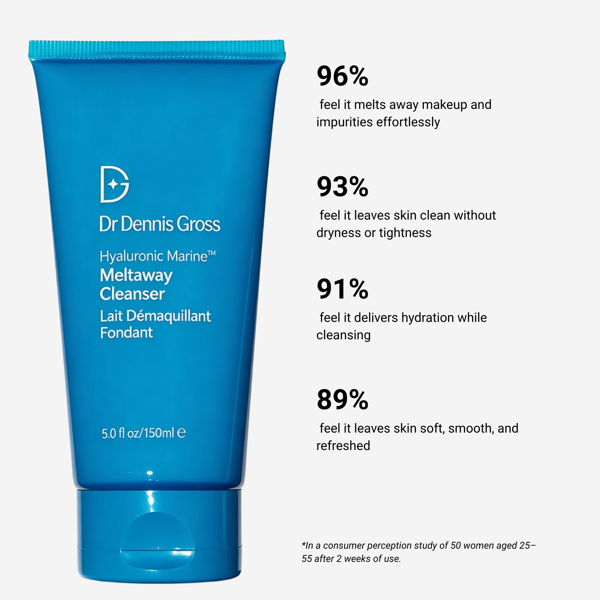 Dr Dennis Gross Hyaluronic Marine Meltaway Cleanser
