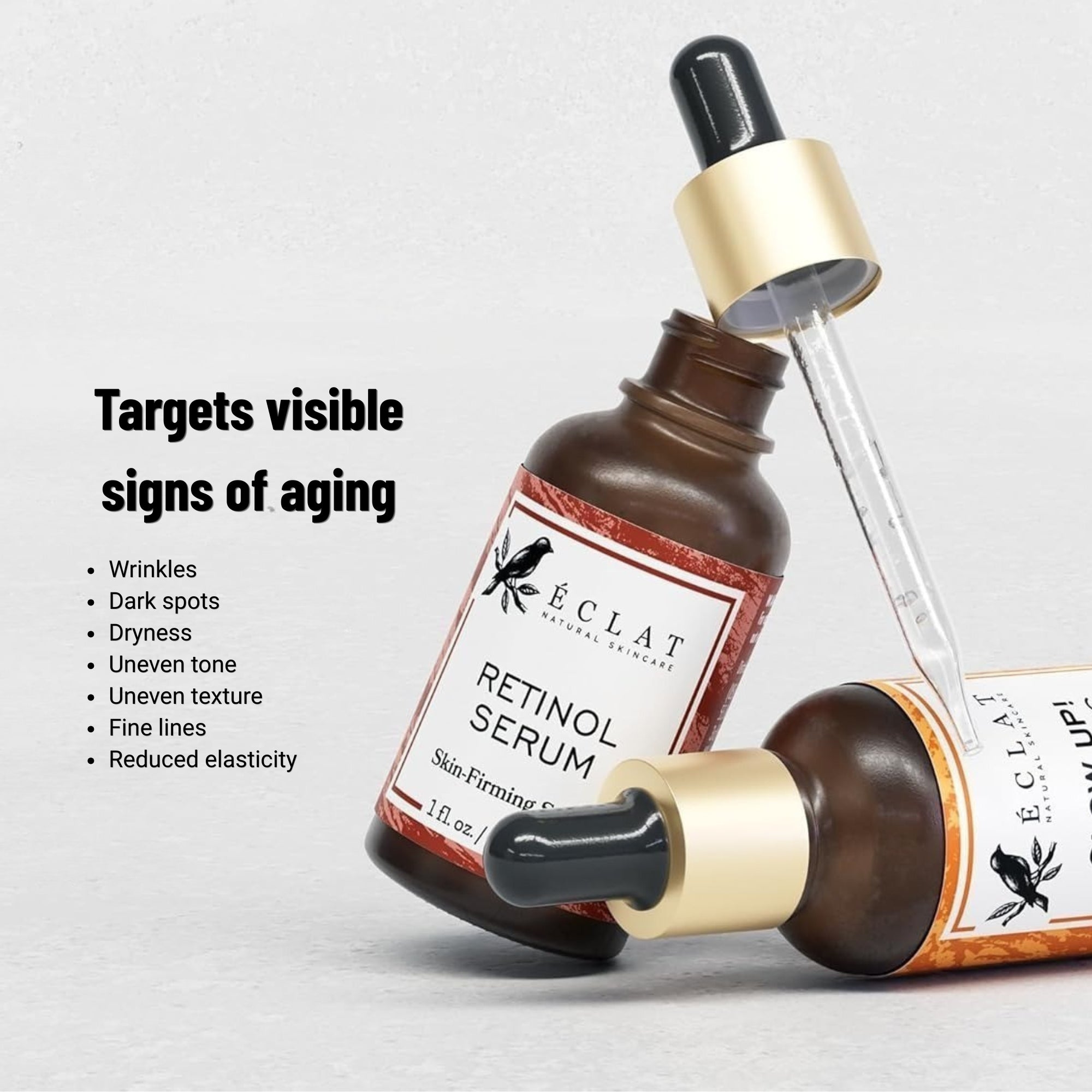 Eclat Vitamin C & Retinol Serum Set for Dull & Wrinkled Skin