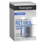 Neutrogena Rapid Wrinkle Repair Retinol Regenerating Cream packaging on a white background