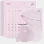 (4 PCS) Medicube PDRN Pink Collagen Gel Mask Box