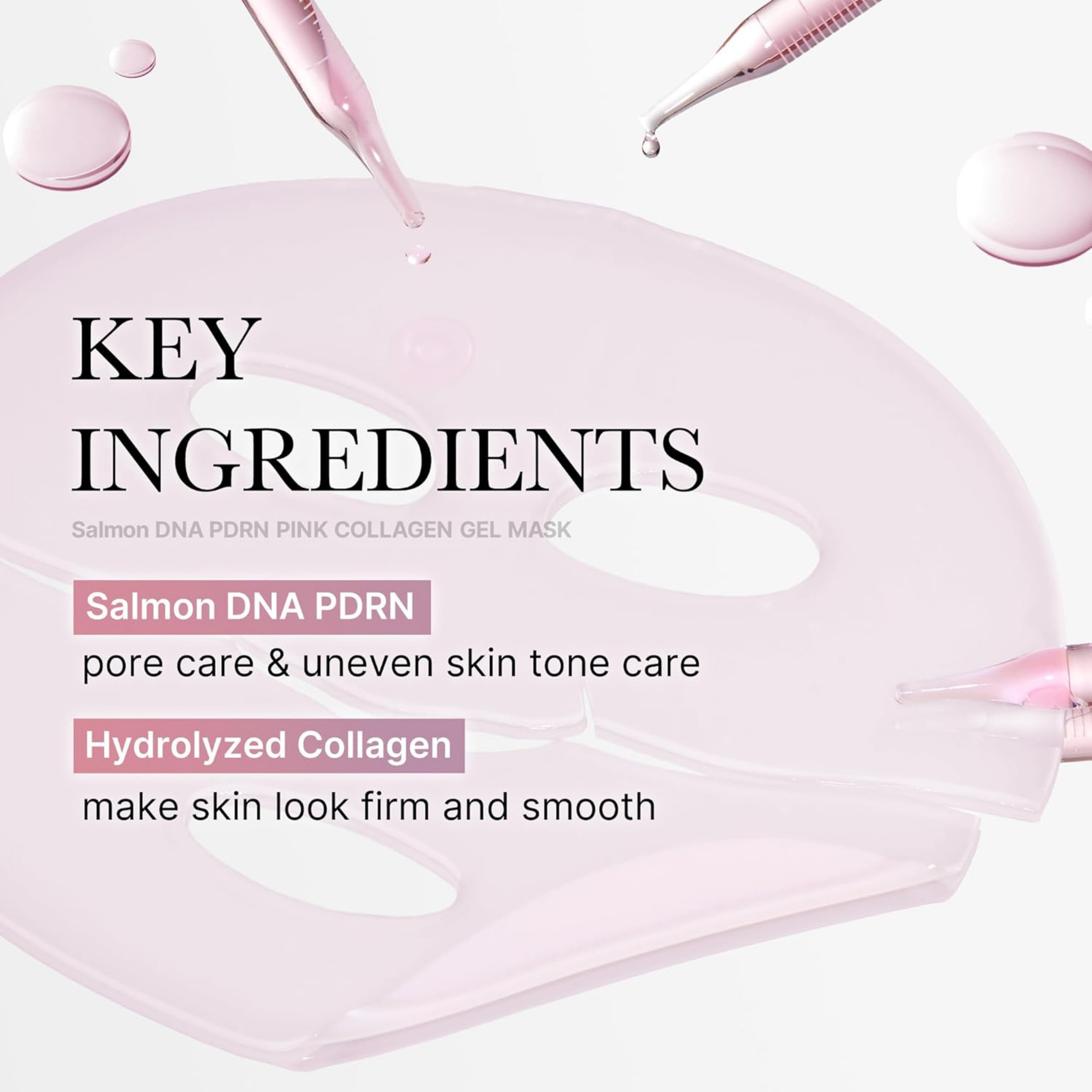 (4 PCS) Medicube PDRN Pink Collagen Gel Mask Box