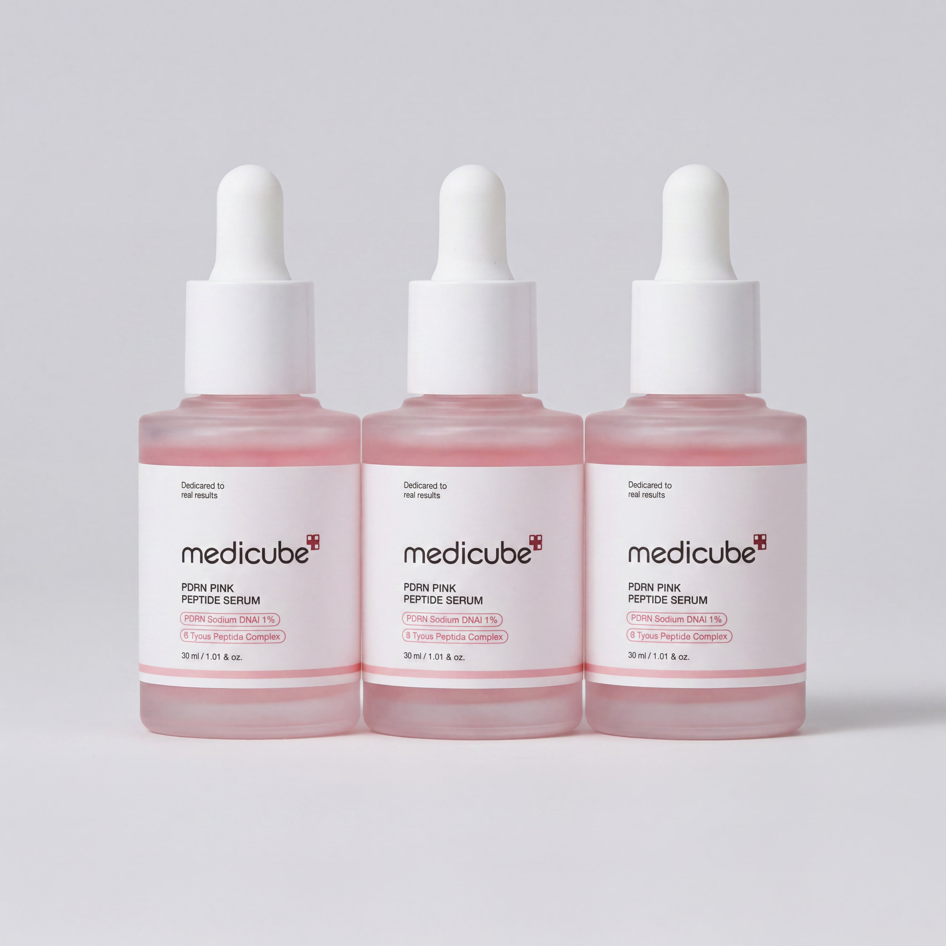 (3 Units) Medicube PDRN Pink Peptide Serum 30 ml