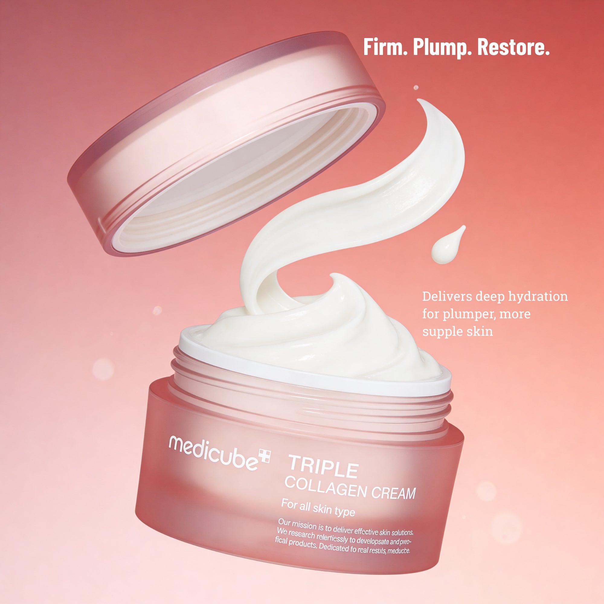 Medicube Triple Collagen Cream for Wrinkles & Dryness