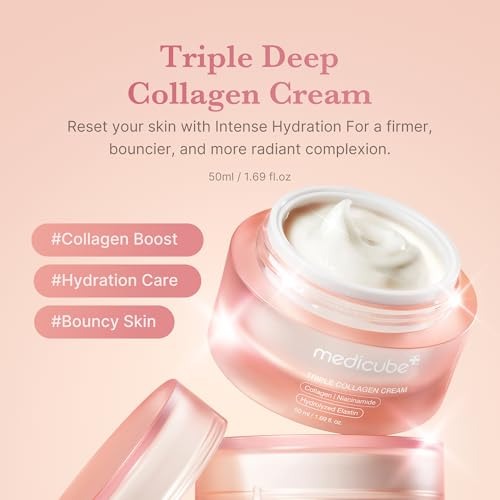 Medicube Triple Collagen Cream for Wrinkles & Dryness