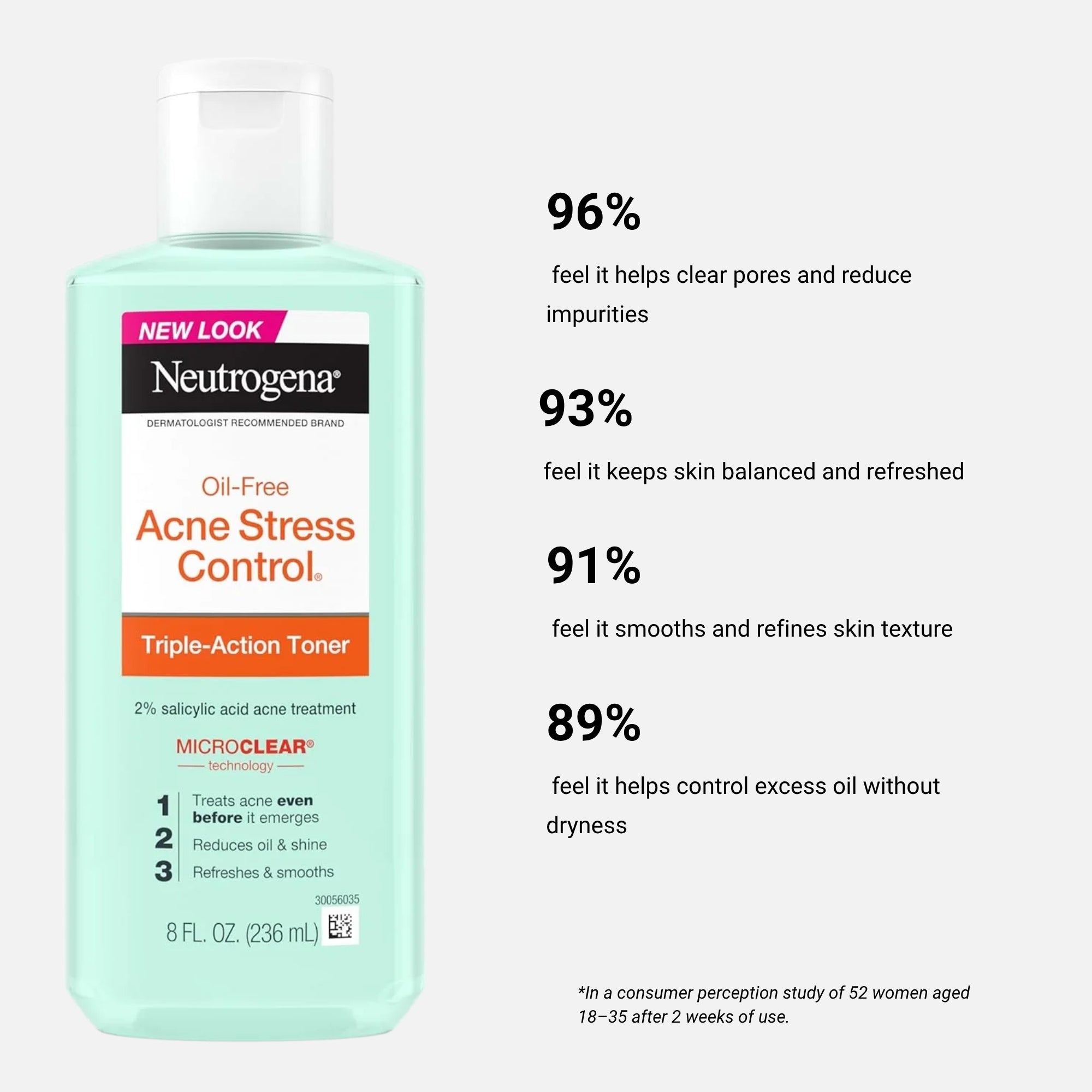 Neutrogena Triple-Action Toner for Acne & Oil Control