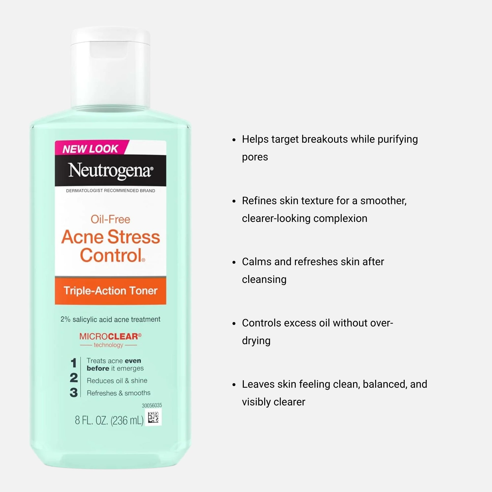 Neutrogena Triple-Action Toner for Acne & Oil Control