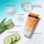Neutrogena Clear and Defend Face Scrub for Acne & Congestion