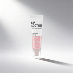 Neutrogena lip soother tube on a gray background