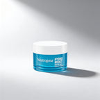 Neutrogena Hydro Boost water gel jar on a gray background