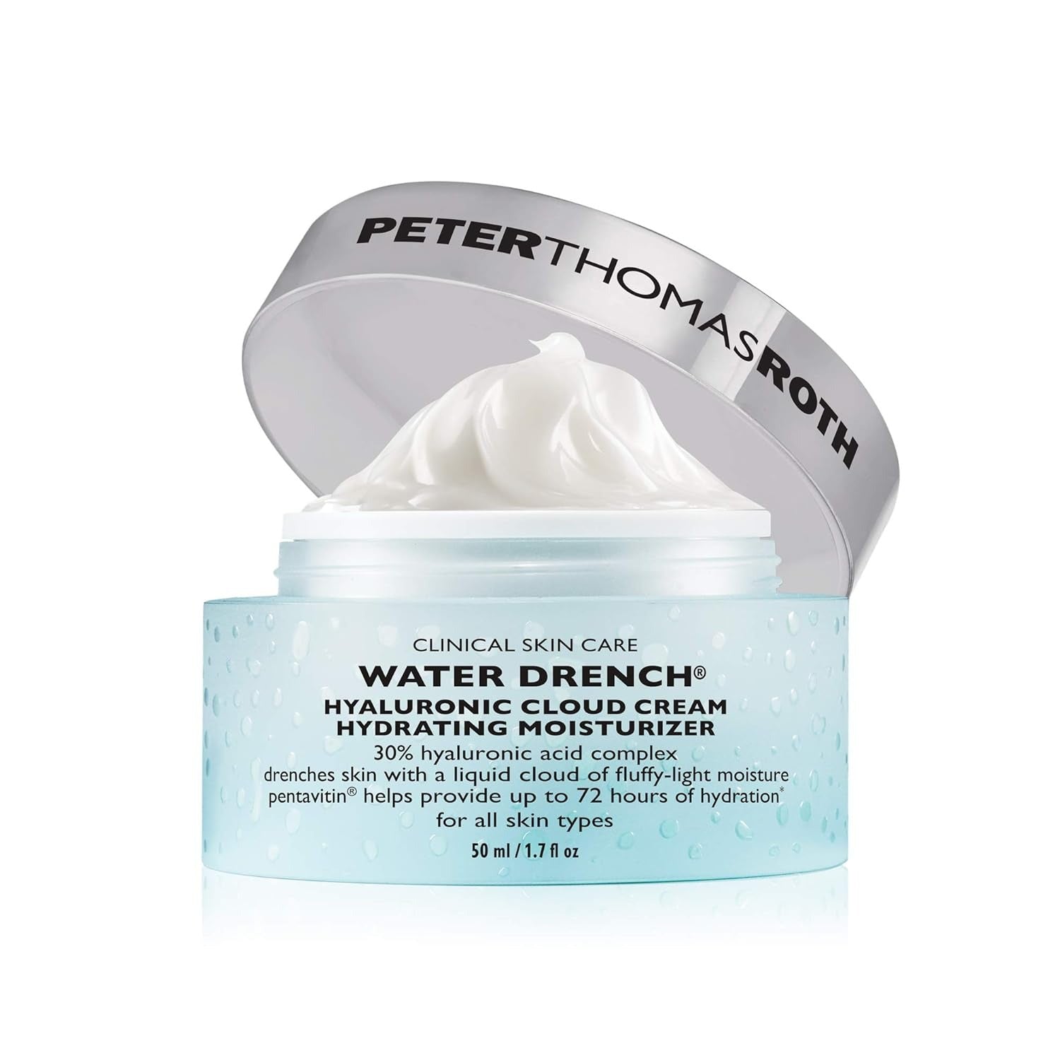 Peter Thomas Roth Water Drench Hyaluronic Cloud Cream on a white background