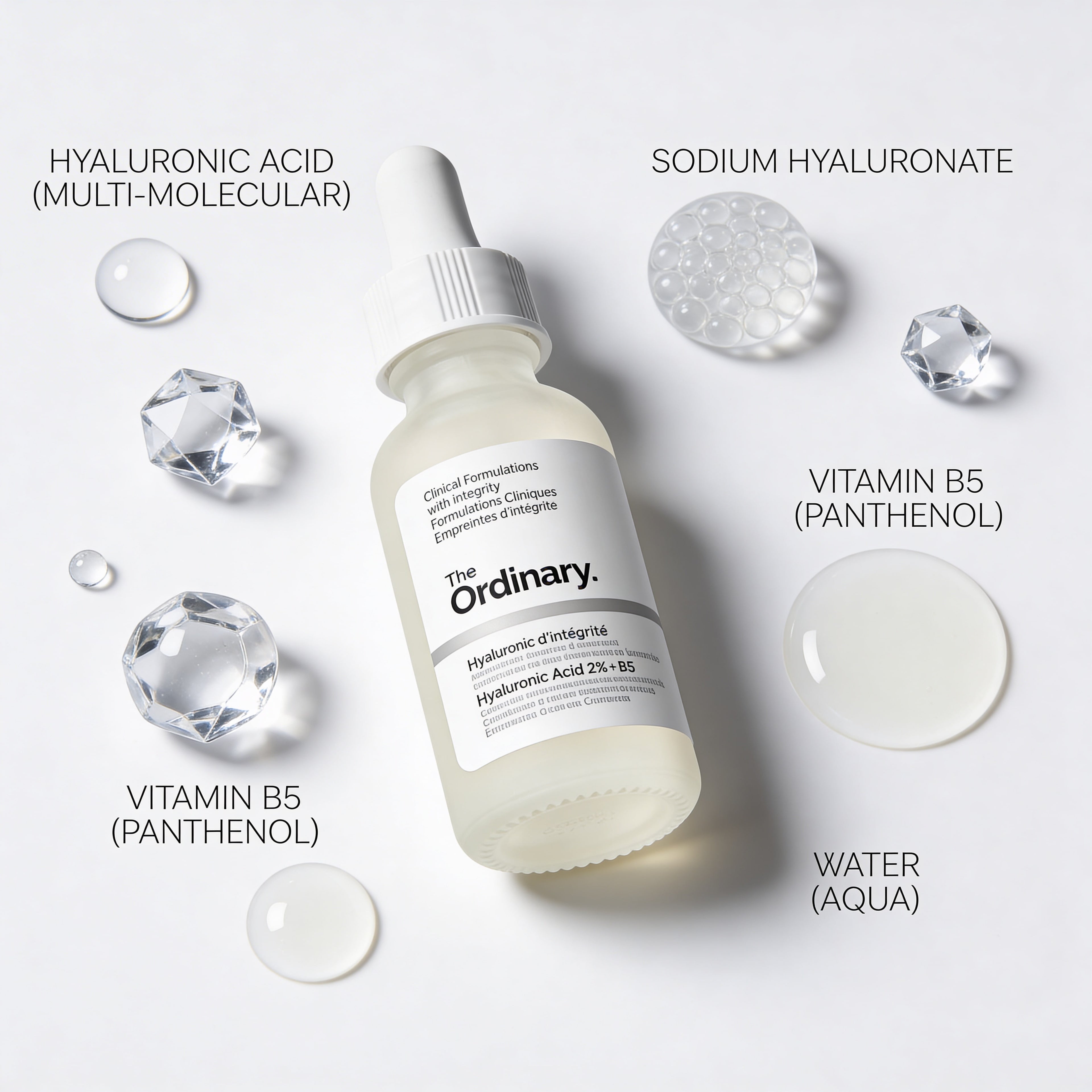 The Ordinary Hyaluronic Acid Serum for Dry, Dehydrated Skin