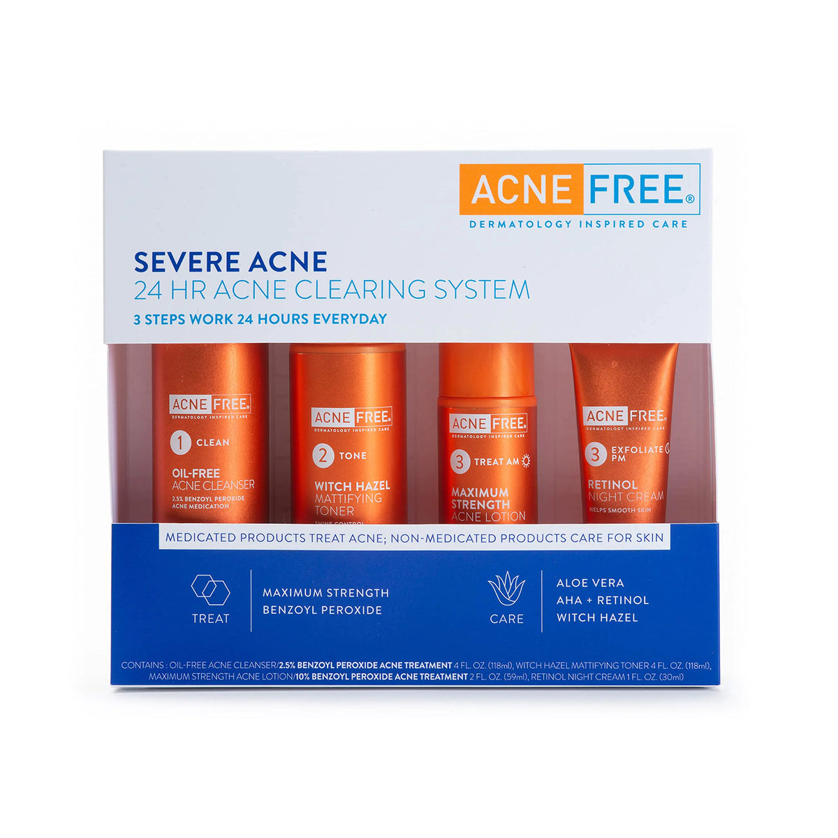 AcneFree 24H Complete Treatment Kit – Street7